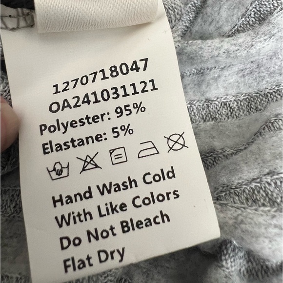 Commense Mock Neck Ribbed Short Dress - Picture 12 of 12